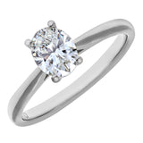 AURORASTONE CLASSIC OVAL SOLITAIRE RING