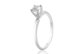AURORASTONE ICONIC FOUR PRONG SOLITAIRE RING